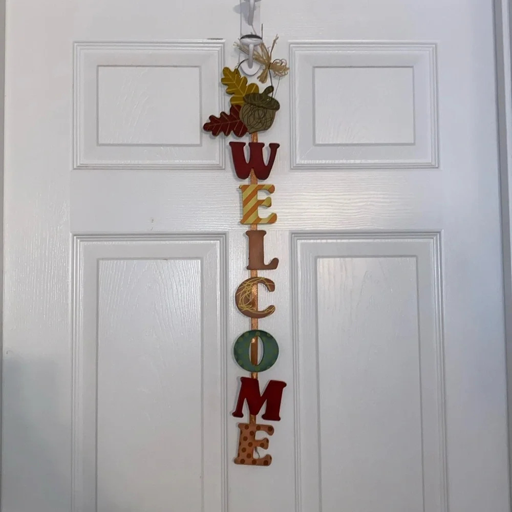 Fall Welcome Sign